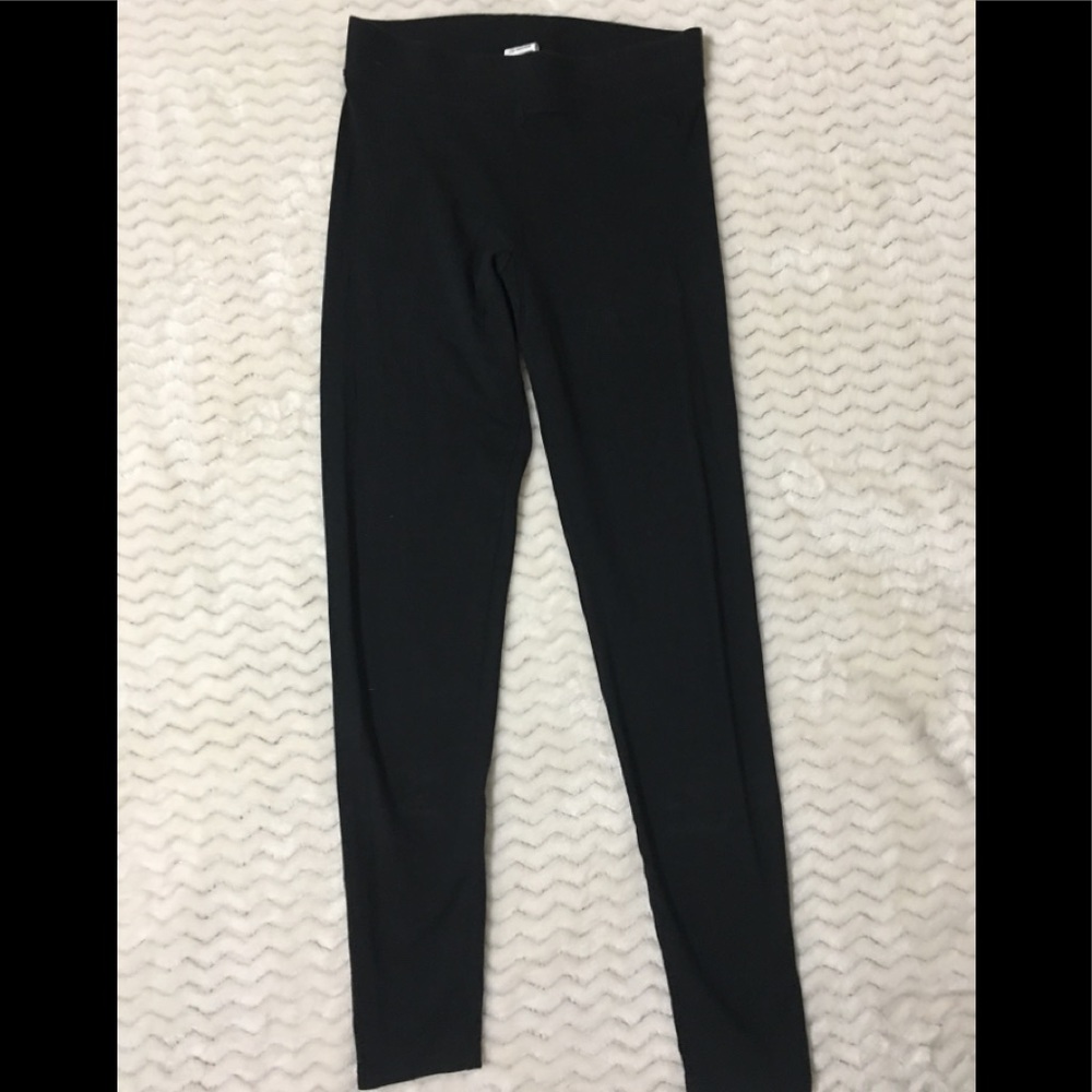 Pink Victoria’s Secret black leggings